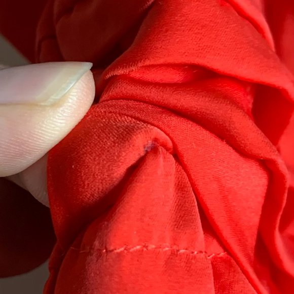 H&M Women’s Reddish Orange Spaghetti Strap Dress Size 0 (GUC) - Picture 14 of 16